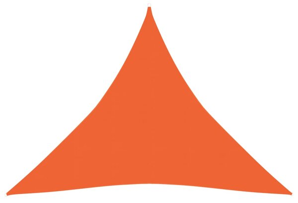 VidaXL narancssárga HDPE napvitorla 160 g/m² 3 x 3 x 3 m