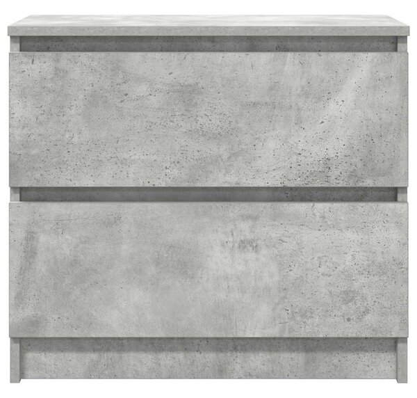 Betonszürke szerelt fa TV-szekrény 60x35x54 cm