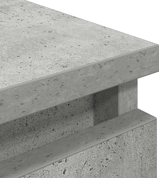 Betonszürke szerelt fa TV-szekrény 60x35x54 cm