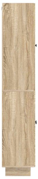 Szekrény szett 2 pcs Sonoma Tölgy 66 x 34,5 x 90 cm Szerelt Fa