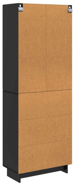 Szekrény szett 2 pcs 66 x 34,5 x 90 cm Szerelt Fa