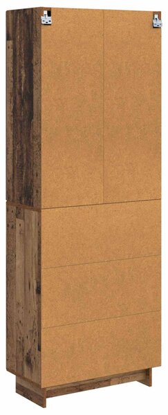 Szekrény szett 2 pcs Antik Fa 66 x 34,5 x 90 cm Szerelt Fa