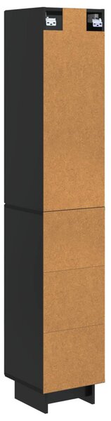 Szekrény szett 2 pcs 33 x 34,5 x 90 cm Szerelt Fa
