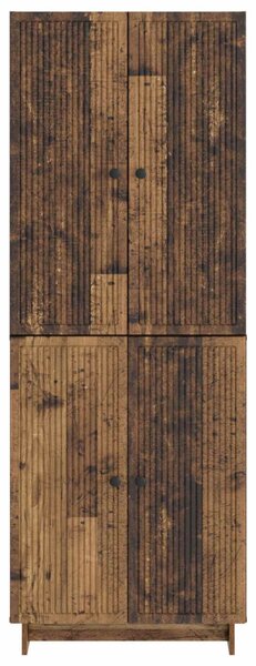 Szekrény szett 2 pcs Antik Fa 66 x 34,5 x 90 cm Szerelt Fa
