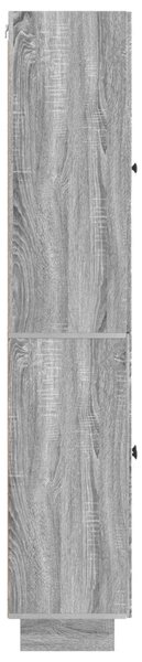 Szekrény szett 2 pcs Szürke Sonoma 66 x 34,5 x 90 cm Szerelt Fa