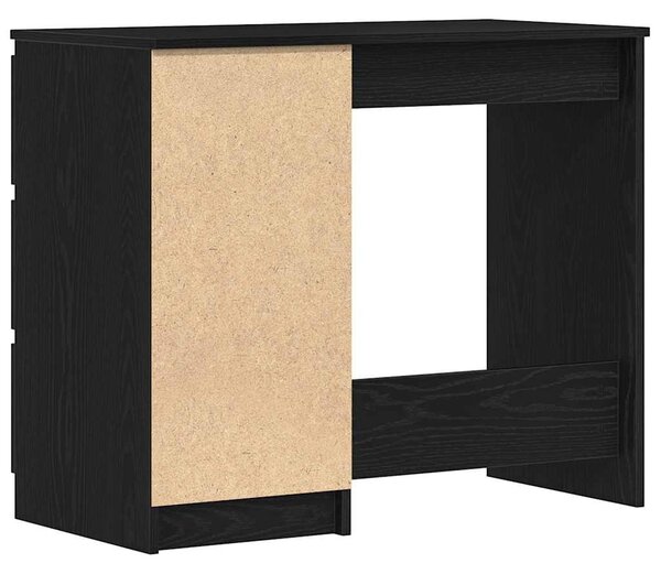 Fekete tölgy forgácslap íróasztal 90 x 45 x 76 cm