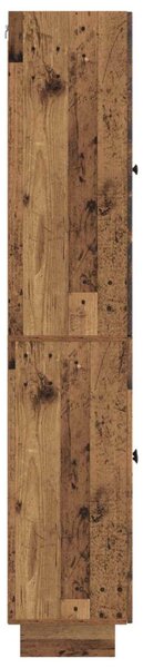 Szekrény szett 2 pcs Antik Fa 66 x 34,5 x 90 cm Szerelt Fa