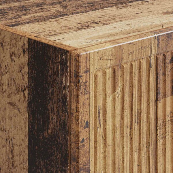 Szekrény szett 2 pcs Antik Fa 34,5 x 33 x 90 cm Szerelt Fa