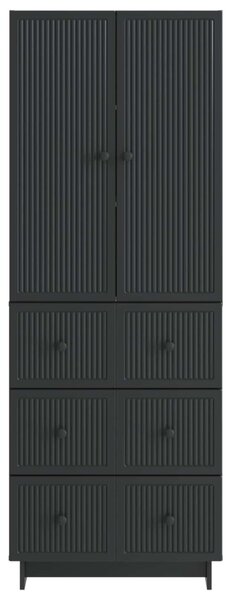 Szekrény szett 2 pcs 66 x 34,5 x 90 cm Szerelt Fa