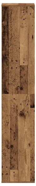 Antik fa szerelt fa cipősszekrény 54 x 34 x 183 cm