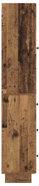 Szekrény szett 2 pcs Antik Fa 33 x 34,5 x 90 cm Szerelt Fa