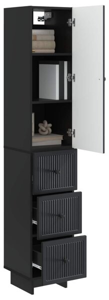 Szekrény szett 2 pcs 33 x 34,5 x 90 cm Szerelt Fa