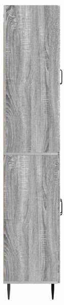 Szekrény szett 2 pcs Szürke Sonoma 66 x 34,5 x 89,5 cm