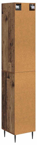 Szekrény szett 2 pcs Antik Fa 33 x 34,5 x 89,5 cm Szerelt Fa