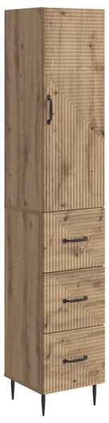 Szekrény szett 2 pcs Kézműves Tölgy 33 x 34,5 x 90 cm