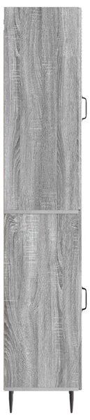 Szekrény szett 2 pcs Szürke Sonoma 33 x 34,5 x 89,5 cm