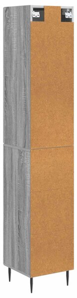 Szekrény szett 2 pcs Szürke Sonoma 33 x 34,5 x 89,5 cm