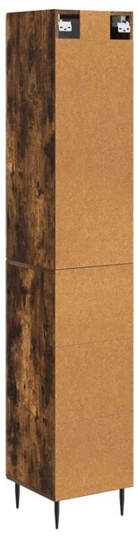 Szekrény szett 2 pcs Füstös Tölgy 33 x 34,5 x 89,5 cm