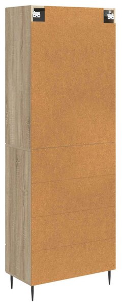 Szekrény szett 2 pcs Sonoma Tölgy 66 x 34,5 x 89,5 cm