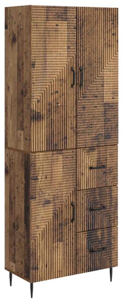 Szekrény szett 2 pcs Antik Fa 66 x 34,5 x 89,5 cm Szerelt Fa