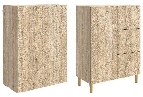 2 pcs Sonoma Tölgy