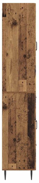 Szekrény szett 2 pcs Antik Fa 66 x 34,5 x 89,5 cm Szerelt Fa