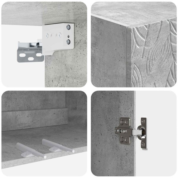 2 pcs Betonszürke