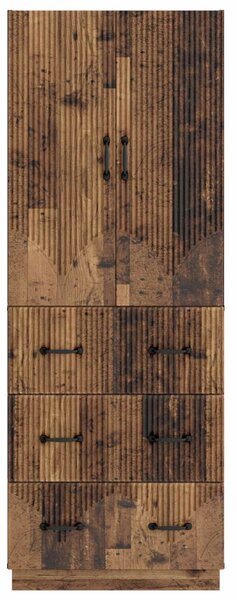 Szekrény szett 2 pcs Antik Fa 66 x 34,5 x 87 cm Szerelt Fa