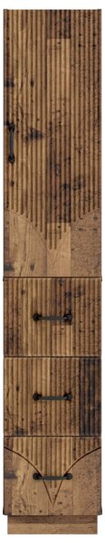 Szekrény szett 2 pcs Antik Fa 33 x 34,5 x 87 cm Szerelt Fa