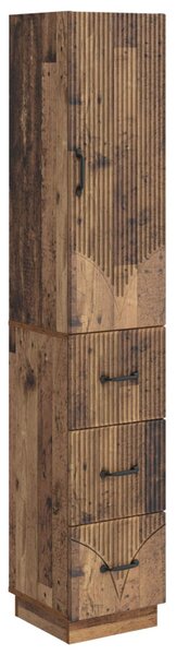 Szekrény szett 2 pcs Antik Fa 33 x 34,5 x 87 cm Szerelt Fa