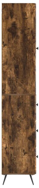 Szekrény szett 2 pcs Füstös Tölgy 34,5 x 34,5 x 90 cm