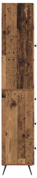 Szekrény szett 2 pcs Antik Fa 34,5 x 34,5 x 90 cm Szerelt Fa