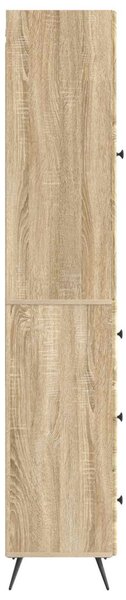 Szekrény szett 2 pcs Sonoma Tölgy 34,5 x 34,5 x 90 cm