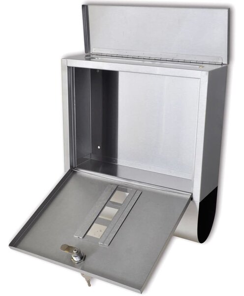 Rozsdamentes acél postaláda