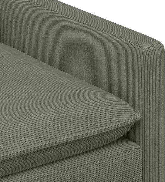 VidaXL Kanapé Szett 2 pcs Világosszürke Szövet