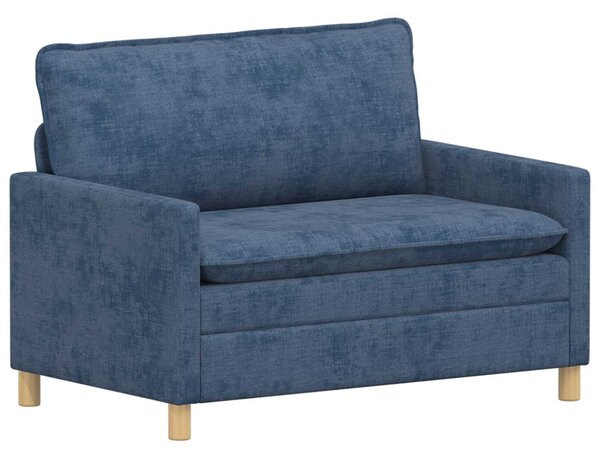 VidaXL Kanapé Kék 126 x 81 x 87,5 cm Poliészter
