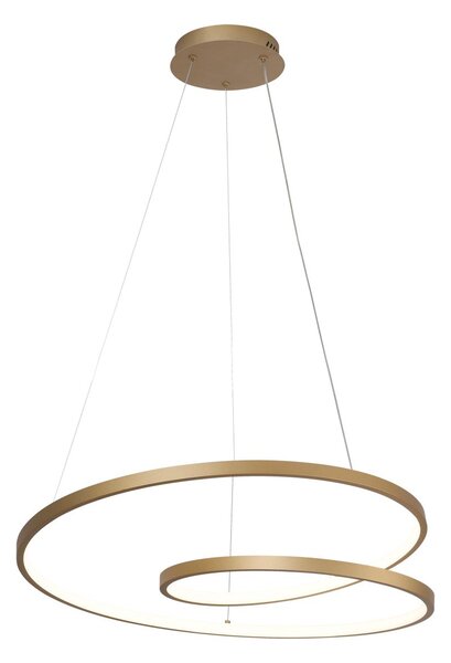 Italux modern függeszték reina fehér arany itxpnd-21692-m-gd