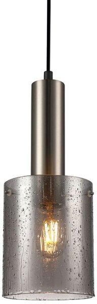 Italux modern függeszték sardo rain füstös szatén nikkel itxpnd-5581-1-scrnsg