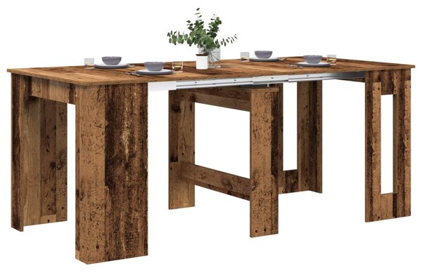 Étkezőasztal 180 x 85 x 75 cm Szerelt Fa Antik Fa Négyszögletes