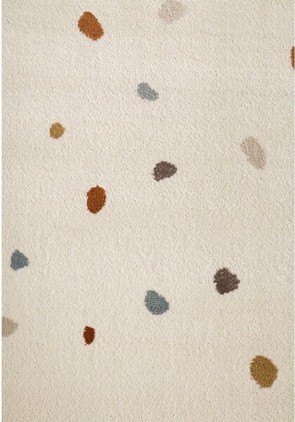Krémszínű gyerek szőnyeg 120x170 cm Funny Dots – Hanse Home