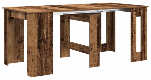 Étkezőasztal 180 x 85 x 75 cm Szerelt Fa Antik Fa Négyszögletes