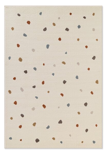 Krémszínű gyerek szőnyeg 120x170 cm Funny Dots – Hanse Home
