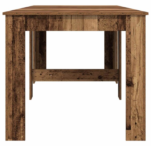 Étkezőasztal 240 x 85 x 75 cm Szerelt Fa Antik Fa Négyszögletes