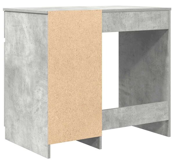 Betonszürke forgácslap íróasztal 86x49x76 cm