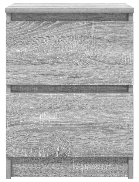 Szürke sonoma színű szerelt fa TV-szekrény 40x35x54 cm