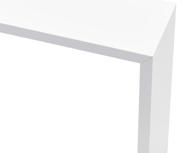 3 db fehér MDF fali kockapolc