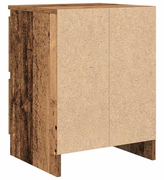 Antik hatású szerelt fa TV-szekrény 40x35x54 cm