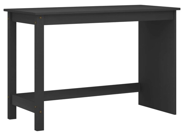 Íróasztal és gurulós szekrény szett MOSS 2 pcs Fekete