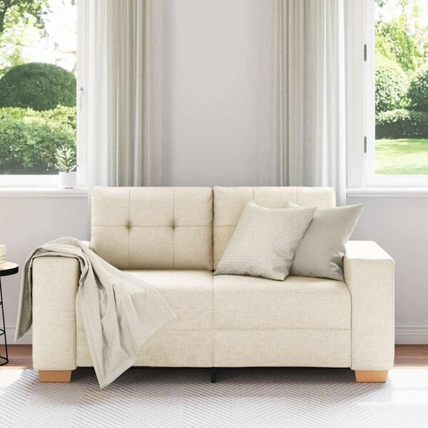 Vászon loveseat kanapé 160x77x82 cm
