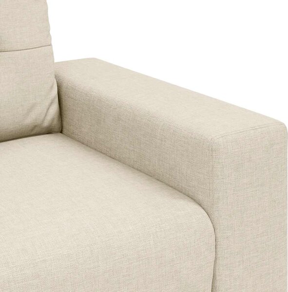 Vászon loveseat kanapé 160x77x82 cm